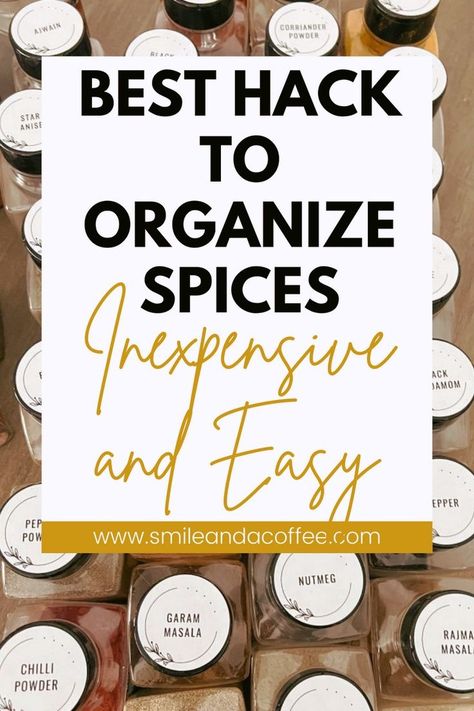 Spice Cabinet Organization Diy, Diy Spice Cabinet, Spice Organization Diy, Cabinet Organization Diy, Organize Spices, Spice Cabinet Organization, Revolving Spice Rack, Reuse Containers, Diy Spices