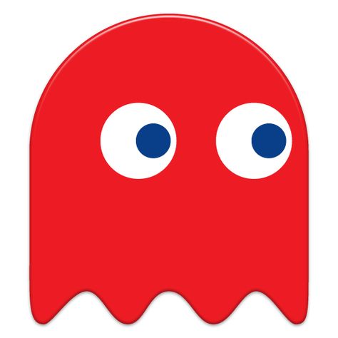 Pac Man Party, Ghost Template, Pacman Ghost, 80s Party Decorations, Red Ghost, 80s Theme Party, 80s Theme, Video Game Party, Man Party