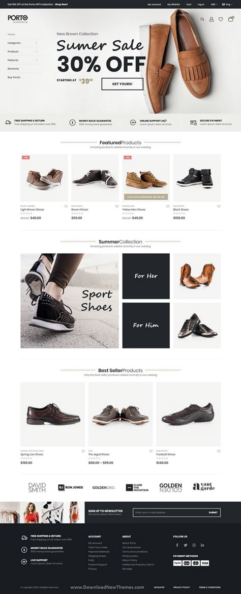 Are you looking for eCommerce WordPress themes to build your online store? In this article we have collected 10+ best WooCommerce templates made in WordPress for best eCommerce website to download now & live preview click on image 👆 webdesign uiuxdesign shoes sneakers shoestore Shoe Website Design Inspiration, Shoes Email Design, Shoes Web Design, Shoes Website Design, Shoes Banner Design, Shoe Website, Website Sample, Music Template, Shoe Store Design