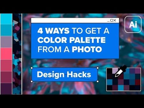 Adobe Illustrator Tutorial, Adobe Illustrator Tutorials, Design Hack, Illustrator Tutorials, Photo Design, A Color, To Color, Adobe Illustrator, Art Projects