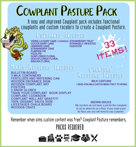 Cowplant Pastures Pack | Patreon Sims Packs, Sims 4 Cc Furniture, Sims 4 Cc Finds, Sims 3, Maxis Match, Sims Mods, Sims 4 Mods, The Sims, Sims Cc