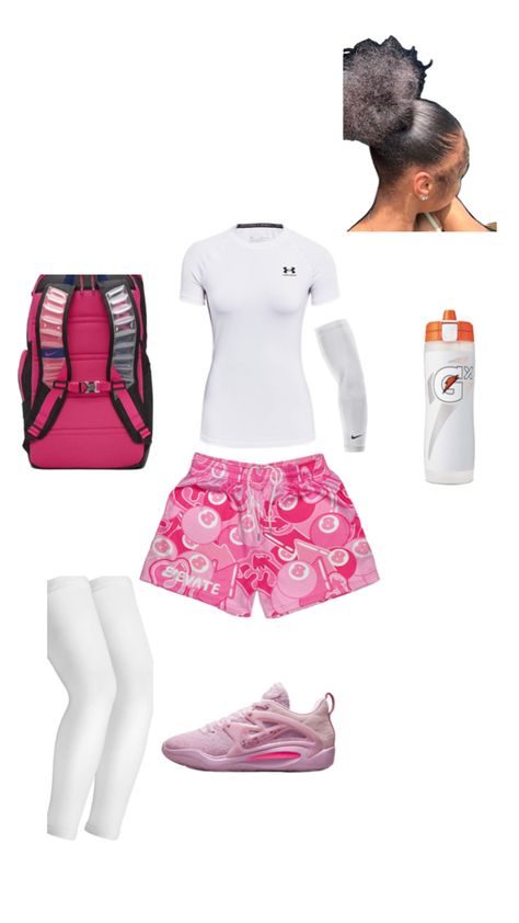 Casual Athletic Outfits, Basketball Game Outfit Women, Basketball Game Outfit, Casual Sporty Outfits, Basketball Bag, Cute Nike Outfits, Fitness Wear Outfits, Basketball Clothes, Practice Outfits