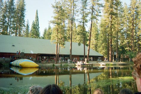 2000s Camp Aesthetic, Summer Camp Horror, Summer Lake Aesthetic, Camp Redwood, American Summer Camp, Summer Horror, Summer Camp Boys, Theatre Camp, Camp Horror