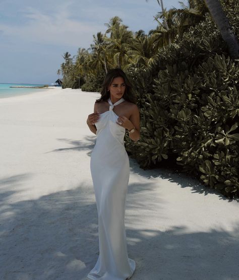 Long White Dress, Vacation Outfits, Hunting, White Dress, On Instagram, White, Instagram