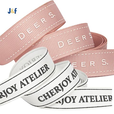 Wholesale Custom Ribbon Personalized 3d Embossed Printing Satin Ribbon Decoration Print Gift Grosgrain Ribbon - Buy Grosgrain Ribbon,Midi Ribbons Factory Price Oem Gift Ribbon Custom Sizes Brand Logo Artwork Printed Satin Grosgrain Ribbon,Sd Ribbon Stocked 3-100mm Polyester Gross Grain Ribbon 196colors Wholesale Grosgrain Ribbon Manufacturers Product on Alibaba.com Ribbon Packaging Design, Gross Grain Ribbon, Business Card Design Minimal, Embossed Printing, Ribbon Decorations, Custom Ribbon, Personalized Ribbon, Gift Ribbon, Printed Ribbon