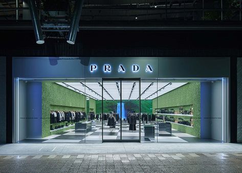 Off White Store, Prada Store, Urban Forest, Rem Koolhaas, Travel Tags, Oita, Video Wall, Minimalism Interior, Japan Design