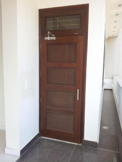 Wire mesh door for homes Wire Door Design, Mesh Doors Design For Main Door, Jaali Door, Jali Door, Flush Door Design, Door Design Images, Mesh Door, Flush Doors, Wooden Door Design