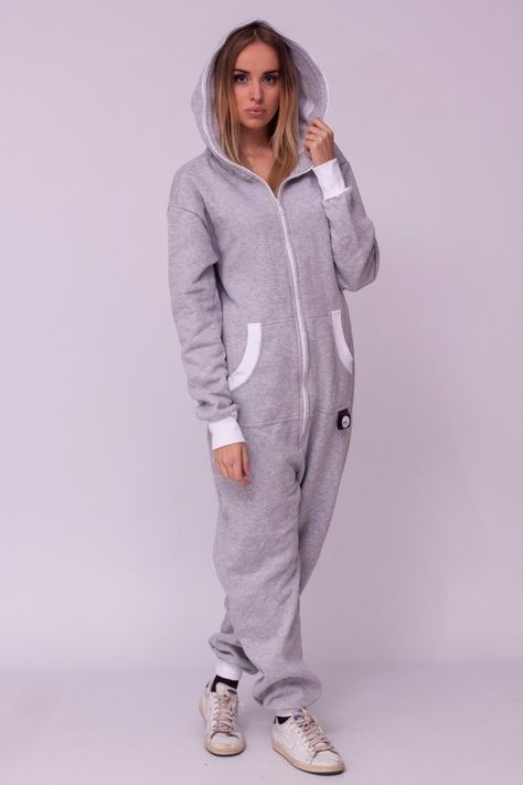 Jumpsuit Comfy, Comfy Clothing, Cotton Jumpsuit, Festival Clothing, Comfy Outfits, Festival Outfits, Onesies, New Zealand, Light Grey