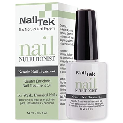 Nail Tek Nail Nutritionist 0.5 oz * Find out more about the great product at the image link. (This is an affiliate link) #NailPolish Keratin Oil, Nail Tek, Damaged Nails, Nail Growth, Nail Essentials, Nail Strengthener, Oil Treatments, Strong Nails, Simple Nail Designs