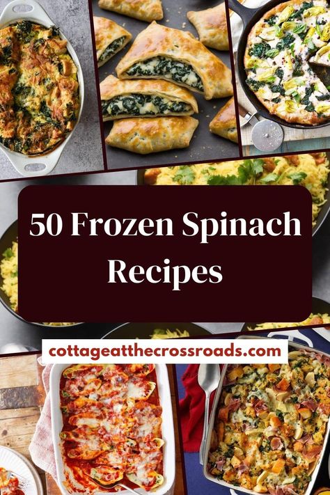 Frozen Spinach Recipes Sides Simple, Recipes Using Frozen Chopped Spinach, Spinach Frozen Recipes, Frozen Chopped Spinach Recipes, Frozen Spinach Recipes Healthy, Frozen Spinach Recipes Dinner Ideas, Spinach Recipes Easy, Spinach Recipes Side, Frozen Spinach Recipes