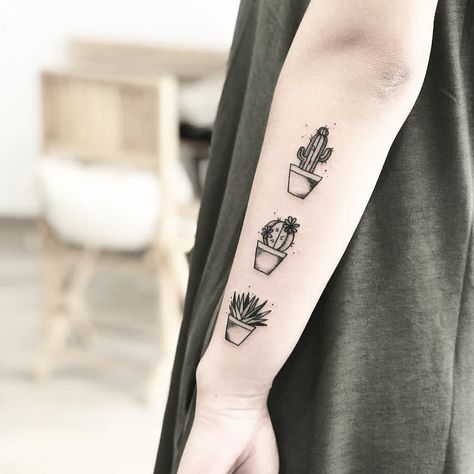 Tattoo After Care, Succulent Tattoo, Butterfly Tattoos On Arm, Cactus Tattoo, After Care, Plant Tattoo, Small Arm Tattoos, Tatuaje A Color, E Tattoo