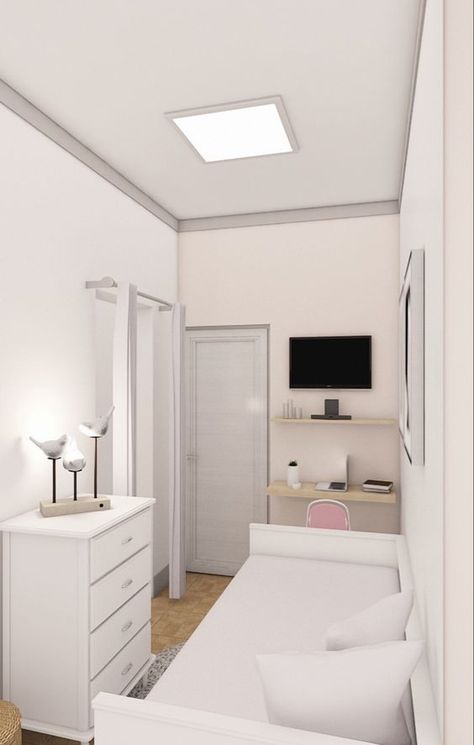 Small Room Design Ideas, Pink Dorm Room Decor, Very Small Bedroom, Comfortable Bedroom Decor, Tiny Bedroom Design, Small Room Makeover, Small Bedroom Inspiration, Small Room Design Bedroom, Interior Design Guide