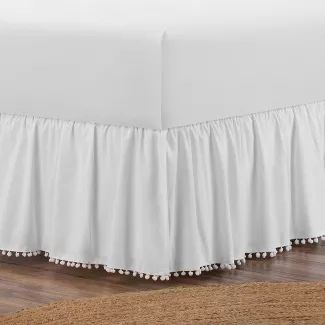 Shop for bedskirt online at Target. Free shipping and save 5% every day with your Target RedCard. Dorm Bed Risers, Hide Bed, Bed Skirt Pattern, Ac Room, White Bed Skirt, Dorm Bed, Dining Room Storage Ideas, Bed Risers, Hidden Bed