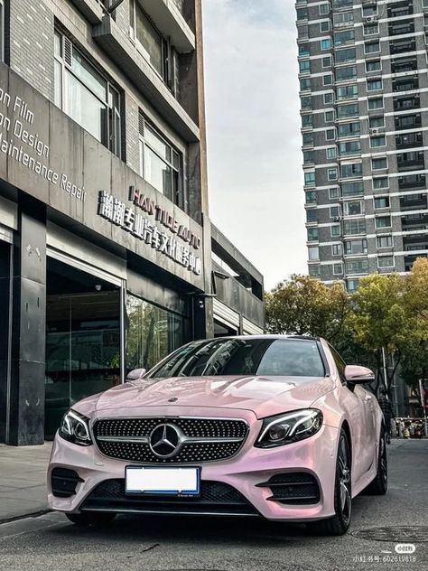 Dream Cars Mercedes, New Luxury Cars, Girly Car, Lux Cars, Getaway Car, Classy Cars, Pink Car, Fancy Cars, Super Luxury Cars