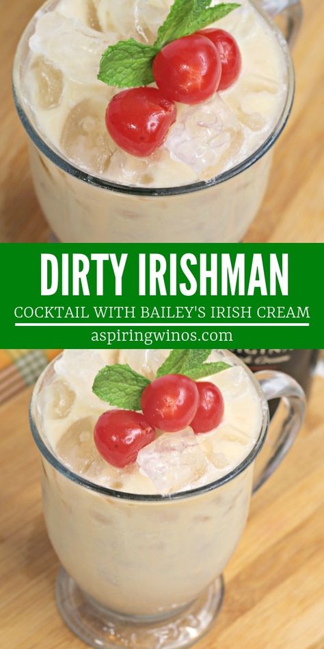 Irish Whisky Cocktails, Drinks Made With Baileys Irish Cream, Drinks With Baileys Irish Cream, Irish Drinks Cocktails, Irish Cream Cocktails, Baileys Irish Cream Cocktails, Irish Cocktail Recipes, Baileys Cocktail, Irish Cream Drinks