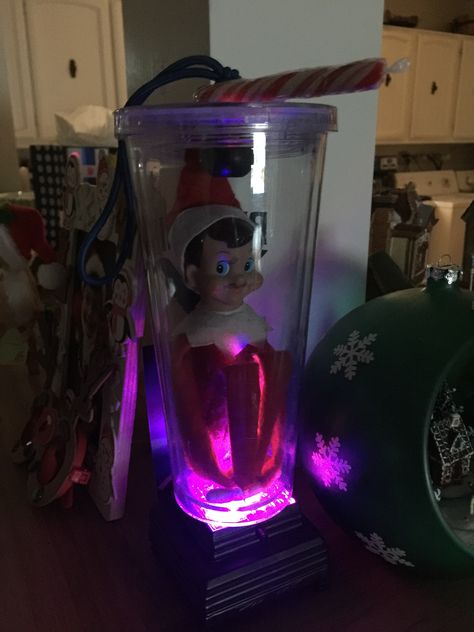 Lava Lamp, Elf On The Shelf, Elf, Novelty Lamp, Table Lamp, Shelves, Lighting, Home Decor, Home Décor