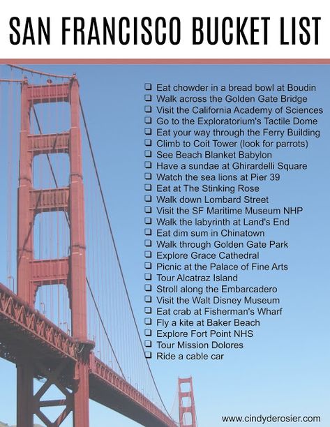 Cindy deRosier: My Creative Life: The Ultimate San Francisco Bucket List Bucket List San Francisco, San Francisco Packing List Fall, Fun Things To Do In San Francisco, Things To Do In San Francisco, San Francisco Things To Do In, Sanfransico California, San Francisco Must See, Exploratorium San Francisco, San Francisco Activities