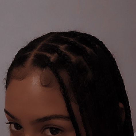 Black Braids, African Braids Hairstyles, Braids For Black Hair, Box Braids Hairstyles, Protective Hairstyles, Afro Hairstyles, Aesthetic Hair, Black Girls Hairstyles, Hair Goals