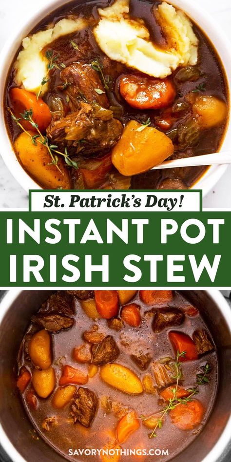 Irish Guiness Beef Stew Instant Pot, Irish Stew Recipe Guinness Instant Pot, Guinness Stew Instant Pot, Beer Stew Instant Pot, Irish Stew Recipe Instant Pot, Instapot Irish Stew, Guiness Stew Instapot, Irish Beef Stew Instant Pot, Meals For A Cold Day Comfort Foods