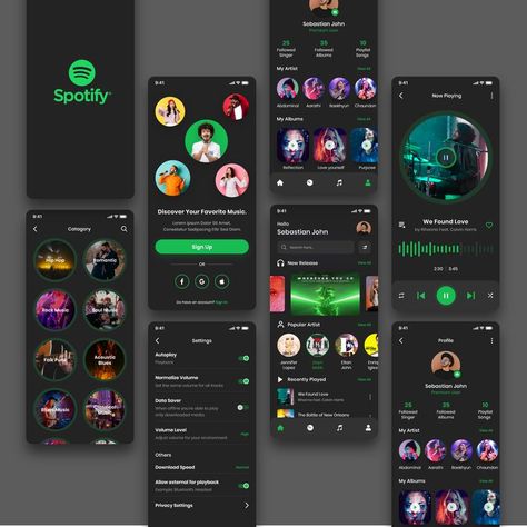 #ui #ux #uidesign #uxdesign #uiux #uiuxdesign #design #userinterface #userinterfacedesign #userinterfacedesigner #userexperience #userexperiencedesign #userexperiencedesigner #app #music #musicapp #spotify #spotifyapp #appdesigner #Inexture Music App Ui Design, Spotify Wrapped 2022, Spotify Design, Music App Design, App Redesign, App User Interface, Spotify Wrapped, Mobile Application Design, Android Design