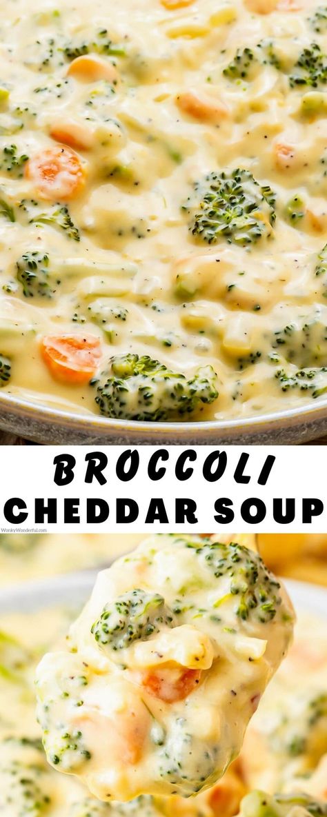 Thick Broccoli Cheddar Soup, Soup Broccoli Cheddar, Cheesy Broccoli Ham Soup, Broccoli Cheese Soup Thick, Brocil Cheddar Soup, Homemade Broccoli Cheddar Soup, Broccoli Cheese Soup Frozen Broccoli, Crockpot Cheddar Broccoli Soup, Dixie Stampede Creamy Vegetable Soup