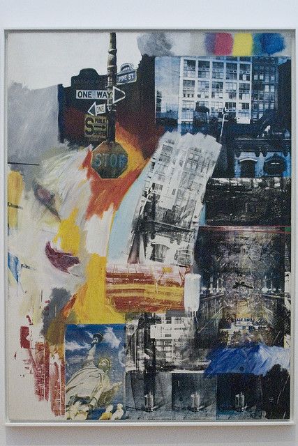 Rauschenberg. Inspiration for my AP art portfolio in high school. #ariel Galleria D'arte, Franz Kline, Pop Art Movement, Robert Rauschenberg, Jasper Johns, Action Painting, Art Et Illustration, A Level Art, Jackson Pollock