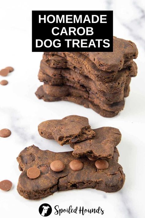 Carob Dog Treats, Dog Treats With Peanut Butter, Treats With Peanut Butter, Baked Dog Treats, Best Dog Treats, Pup Treats, Gluten Free Dog Treats, Dog Treats Recipe, Pet Snacks