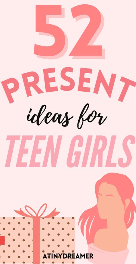 Christmas Presents For Teens, Presents For Teenage Girls, Teen Girl Birthday Gifts, Christmas Gifts For Teenagers, Teen Presents, Girls Gift Guide, Teen Christmas Gifts