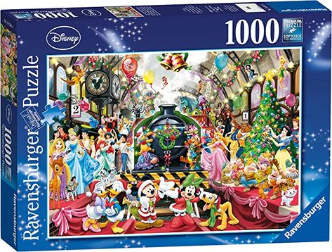 Train Jigsaw Puzzles, Disney Jigsaw Puzzles, Disney Puzzles, Disney Pixar Characters, Christmas Jigsaw Puzzles, Christmas Destinations, Ravensburger Puzzle, Christmas Puzzle, Nice Places