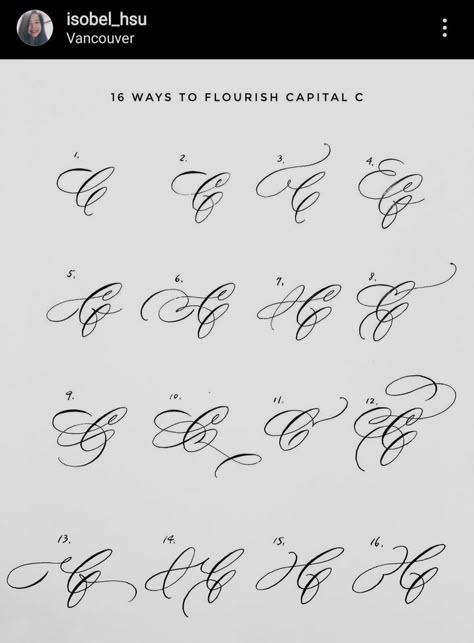 C In Calligraphy, Calligraphy Writing Styles, Alphabet Calligraphy, Calligraphy Letters Alphabet, Flourish Calligraphy, Hand Lettering Worksheet, Cursive Calligraphy, Calligraphy Writing, Calligraphy Tutorial