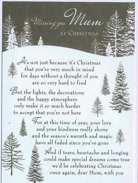 And the last time we spoke was Christmas Day. And I took down your tree after you passed away. Christmas will always be a sad day. I miss you mum, in a very big way!! Christmas In Heaven Poem, Mum In Heaven, Miss You Mum, Heaven Poems, Mother In Heaven, Christmas Poem, Miss Mom, Mom Poems, Mom In Heaven