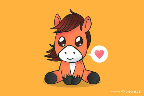 Cartoon Horse Wallpaper, Cute Horse Cartoon, Cartoon Horse, Talk Bubble, Horse Cartoon, Cute Horse Pictures, Animals Love, Horse Illustration, Horse Wallpaper