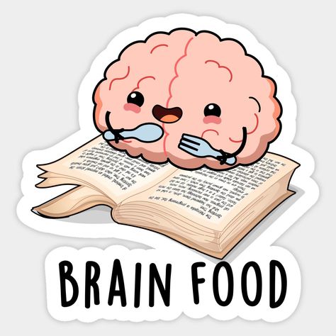 Discover The Best Professional Services in Graphic Design, Digital Marketing, Animation, Writing, and More Brain Puns, Cute Anatomy, Anatomy Puns, Brain Sticker, Study Stickers, Funny Laptop Stickers, Medical Stickers, Food Cute, Sticker Design Inspiration