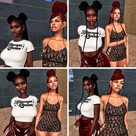 ✨ Issa Braid Set ✨ | EbonixSims on Patreon Sims 4 Urban Cc, Sims 4 Urban, Afro Hair Sims 4 Cc, Female Sims, Sims 4 Black Hair, 4 Braids, Sims 4 Cc Kids Clothing, Unapologetically Black, Front Braids