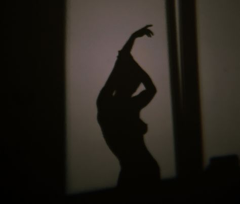 Shadow on a wall. Beautiful girl figure. A silhouette of a naked girl Moonlight Shadow, Good Night Baby, Moon Shadow, Mini Moon, Human Silhouette, My Mind, Good Night, The Light, Mosaic