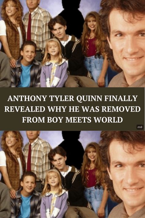 Anthony Tyler Quinn Finally Revealed Why He Was Removed from Boy Meets World Shawn Boy Meets World, Eric From Boy Meets World, Boy Meets World Shawn And Angela, Boy Meets World Cast, Boy Meets World Behind The Scenes, Boy Meets World Quotes, Becoming A Father, Cast Member, Boy Meets