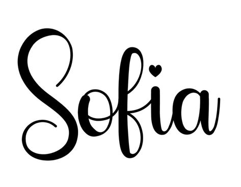 Sofia In Cursive, Sofia Lettering, Sofia Name, Name In Cursive, Alice In Wonderland Aesthetic, Mug Press, Silhouette Vinyl, Bullet Journal School, Mini Drawings