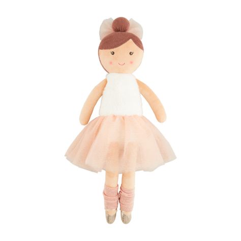 The My First Ballerina Doll is a delightful toy that is perfect for little ones. This huggable plush ballerina is made from soft minky material, ensuring a cuddly and comforting playtime experience. Details: Mesh tutu Hair made of Toddler Sweater knit yarn 16" tall Dino Valentines, Toddler Vest, Unicorn Valentine, Ballerina Doll, Toddler Sweater, Baby Sleepers, Classy Christmas, Blue Pumpkins, School Play