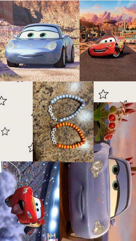 Mcqueen And Sally, Lightning Mcqueen, Matching Bracelets, Couple Pictures, Arm Band, Cars, Bracelet