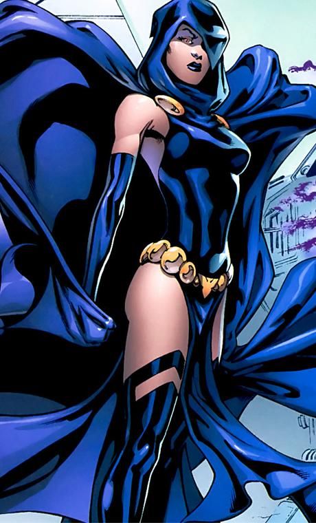 Still a dress but a little shorter. Female Dc Characters, Raven Comics, Teen Titans Raven, Raven Costume, Dc Batgirl, Awkward Situations, Jokes Humor, Teen Titan, Raven Teen Titans