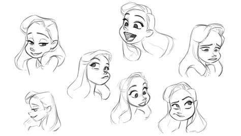 Expression Sketch, Disney Expressions, Sketch Disney, Drawing Face Expressions, Cartoon Eyes Drawing, 얼굴 드로잉, 얼굴 그리기, Character Design Sketches, Disney Designs