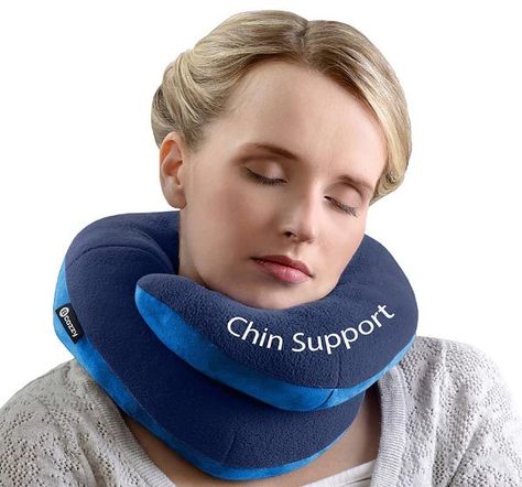 Your search for the perfect chin-supporting travel pillow is over Travel Pillow Pattern, Sleeping On A Plane, Cervical Pillows, Neck Pillow Travel, Child Car Seat, Airplane Travel, Neck Support, Kids Pillows, Neck Pillow