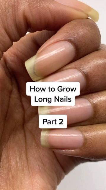 Ash| Nail Growth & Care Tips on Instagram: "The key to long nails is strong nails. If you want to see growth, but your nails are weak, this is for you. Here is my go to DIY Strengthening method. Follow @parabellbeauty for more nail care tips. #naturalnails #nailcare #nailcaretips #nailgrowth #naturalnailcare" Make Nails Grow, Grow Long Nails, Nail Growth Tips, Grow Nails Faster, Weak Nails, Nail Care Routine, Nail Care Tips, How To Grow Nails, Nail Growth