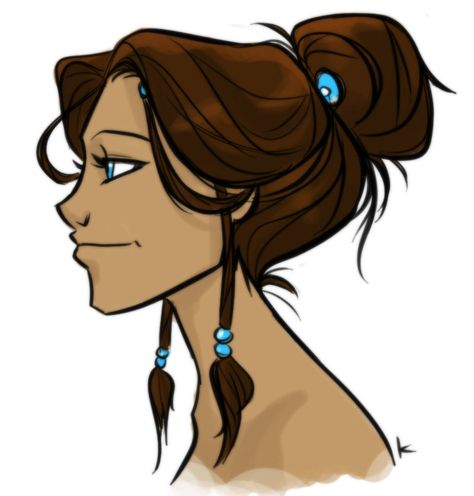 Water Bender Outfit Female Oc, Water Tribe Hair, Waterbender Hairstyles, Avatar The Last Airbender Hairstyles, Atla Hairstyles, Water Tribe Hairstyles, Katara Hairstyle, Korra Outfits, Avatar Hairstyles