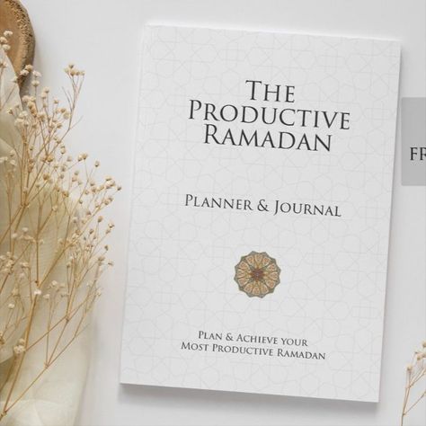 The Productive Ramadan : Planner & Journal: Plan & Achieve your most Productive Ramadan Ramadan Planner Ideas, Ramadan Bullet Journal, Planner Content Ideas, Muslim Planner, Preparing For Ramadan, Ramadan Journal, Planner Content, Ramadan Planner, Break A Habit