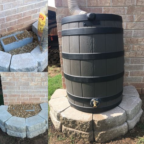 Diy rain barrel