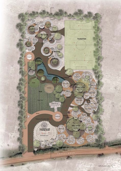 Eco Resort Architecture, Eco Village Community, Site Development Plan, Masterplan Architecture, Resort Design Plan, Resort Plan, Case Study Design, Resort Architecture, Eco Architecture