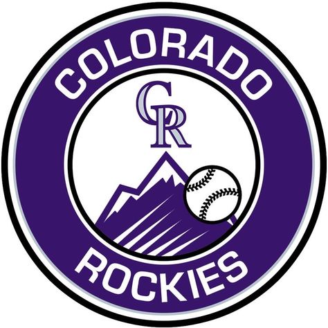 Colorado Rockies Tattoo, Wallpaper Blur, Colorado Rockies Baseball, Iphone Wallpaper Blur, Rockies Baseball, Mlb Team Logos, Team Logo Design, Shingle Colors, Big Kids Room