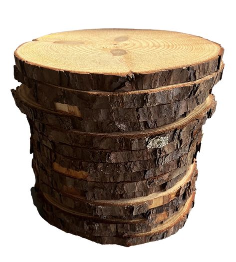 PRICES MAY VARY. Made in USA Kiln-dried Sustainable Guaranteed 11"+ We Proudly Plant Ten Trees for Every Tree We Cut! Discover the charm of nature with our set of (14) rustic wood slices, each piece uniquely preserving the natural saw marks that narrate the story of its origin. Crafted with care and precision right here in the USA, these slices offer a natural and authentic touch to your decor, serving as the perfect base for your creative projects or as distinctive standalone pieces that celebr Wood Round Centerpiece, Centerpieces Wood Slice, Wood Slices For Centerpieces, Wood Slice Centerpiece, Wood Slice Centerpieces, Large Wood Slices, Environmental Stewardship, Forest Resources, Wood Centerpieces