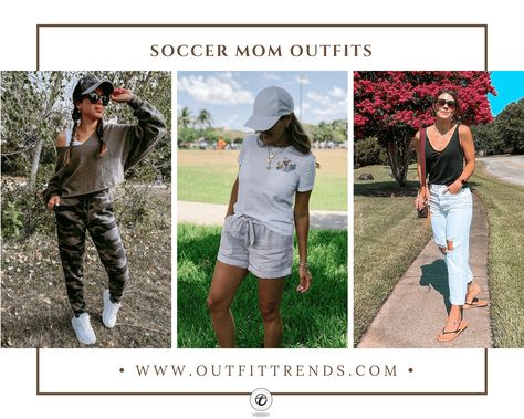 If you're a soccer mom looking for comfortable and trendy ideas, look no further. Read on to find soccer mom outfits that are both practical and cute Soccer Mom Fashion, Fuzzy Jacket Outfit, Soccer Game Outfits, Boyfriend Shirt Outfits, Casual Festival Outfit, Outfit Ideas Sporty, Soccer Mom Outfit, Soccer Mom Style, Sports Day Outfit